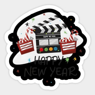 Happy New Year Sticker